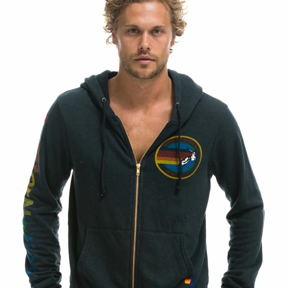 ❌SOLD❌Aviator nation hoodie - charcoal(UNISEX HOODIE)